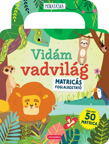 Vidám vadvilág – Matricás foglalkoztató