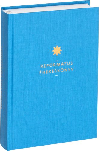Református énekeskönyv (új, közepes, világoskék, sima)