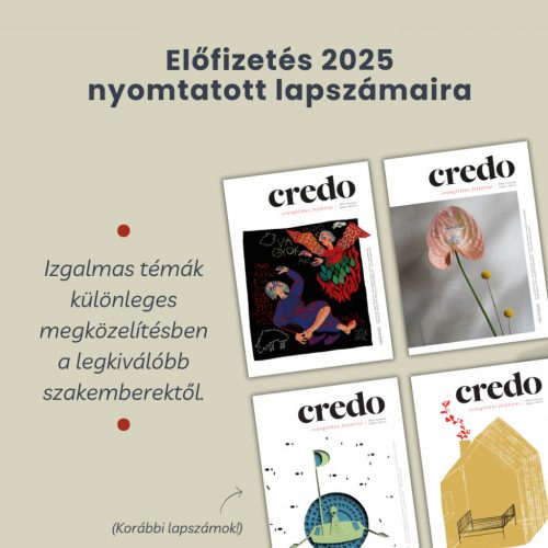 Credo nyomtatott előfizetés